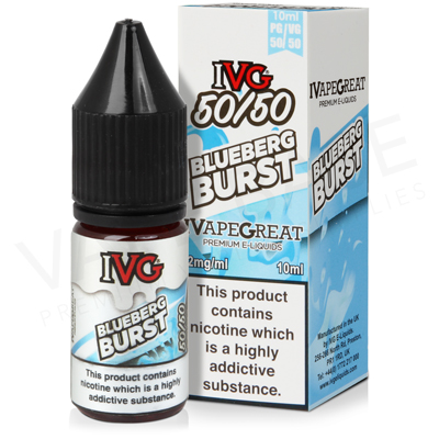 Blueberg Burst E-Liquid by IVG 50/50