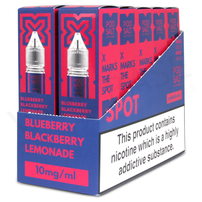 Blueberry Blackberry Lemonade Nic Salt E-Liquid by Pod Salt Nexus