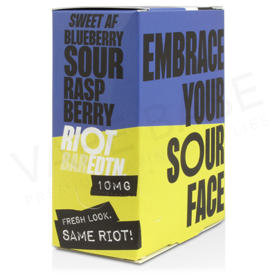 Blueberry Sour Raspberry Nic Salt E-Liquid by Riot Bar Edition
