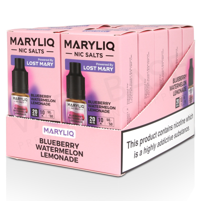 Blueberry Watermelon Lemonade Nic Salt E-Liquid by Maryliq