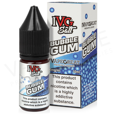 Bubblegum Nic Salt E-Liquid by IVG Salts
