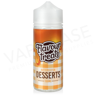 Butterscotch Shortfill E-Liquid by Flavour Treats Desserts 100ml
