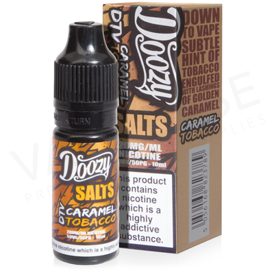 Caramel Tobacco E-Liquid by Doozy Salts