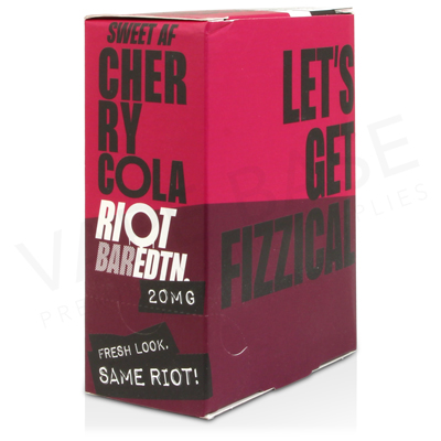 Cherry Cola Nic Salt E-Liquid by Riot Bar Edition