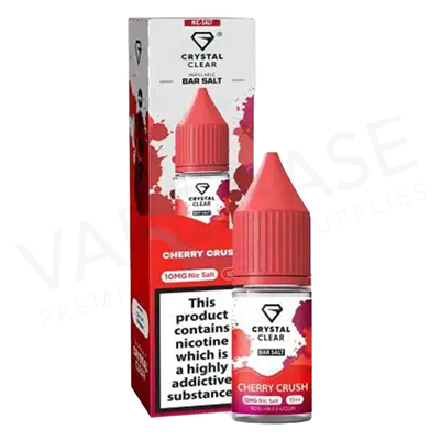 Cherry Crush Nic Salt E-Liquid by Crystal Clear