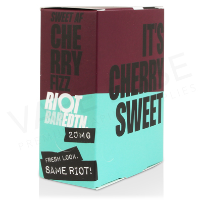 Cherry Fizz Nic Salt E-Liquid by Riot Bar Edition