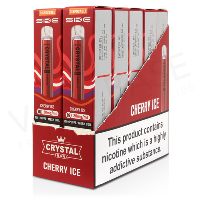 Cherry Ice Crystal Bar Disposable Vape