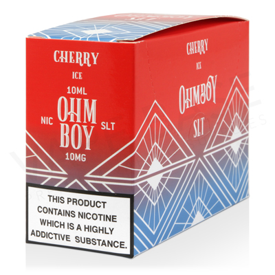 Cherry Ice E-Liquid by Ohm Boy SLT