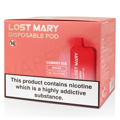 Cherry Ice Lost Mary BM600 Disposable Vape