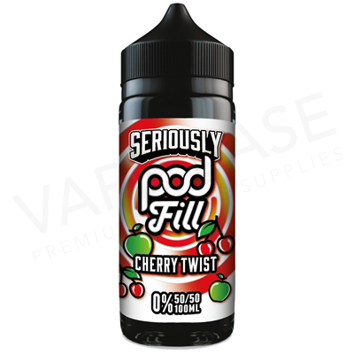 Cherry Twist Shortfill E-Liquid by Seriously Pod Fill 100ml