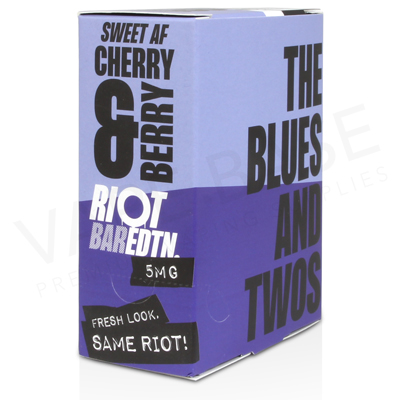 Cherry & Berry Nic Salt E-Liquid by Riot Bar Edition