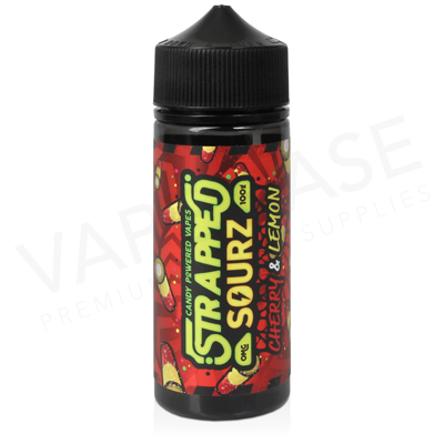 Cherry & Lemon Shortfill E-Liquid by Strapped Sourz 100ml
