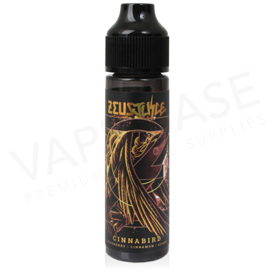 Cinnabird Shortfill E-Liquid by Zeus Juice 50ml