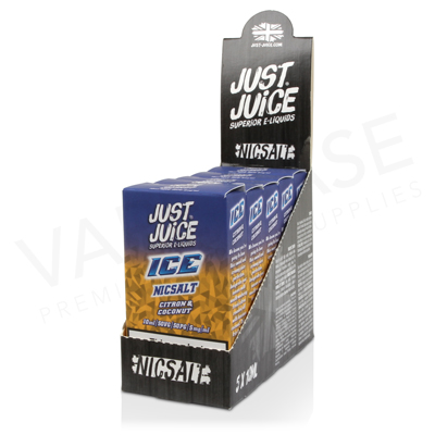 Citron & Coconut Nic Salt E-Liquid by Just Juice Ice