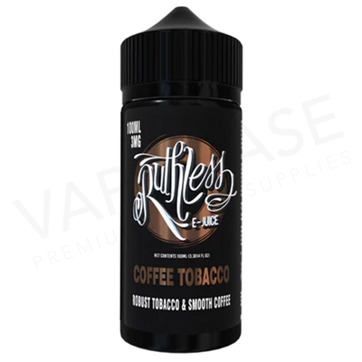 Coffee Tobacco Shortfill E-Liquid by Ruthless 100ml