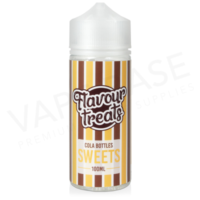 Cola Bottles Shortfill E-Liquid by Flavour Treats Sweets 100ml