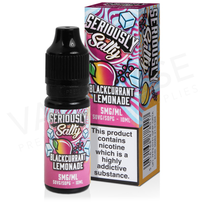 Cool Blackcurrant Lemonade E-Liquid by Seriously Salty