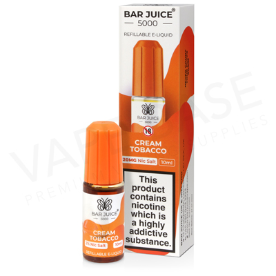 Cream Tobacco E-Liquid by Bar Juice 5000