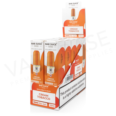 Cream Tobacco E-Liquid by Bar Juice 5000