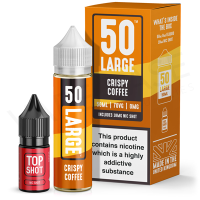 Crispy Coffee E-Liquid by 50 Large