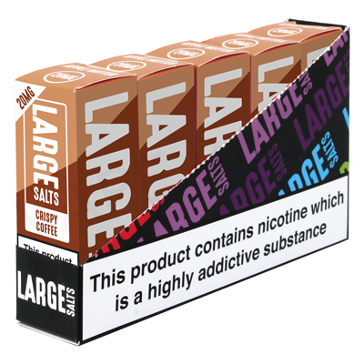 Crispy Coffee Nic Salt E-Liquid by Large Juice