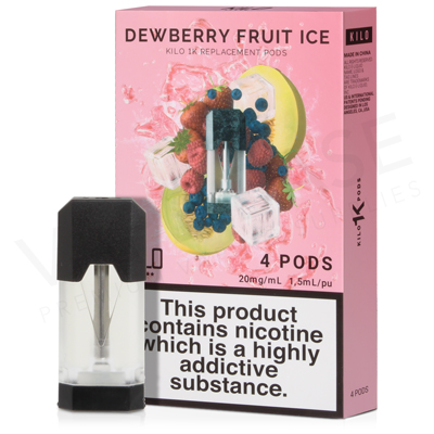 Dewberry Fruit Ice E-Liquid Pod by Kilo 1K