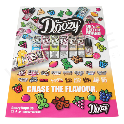 Doozy Vape Co. A4 Booklet - 2023 Ranges