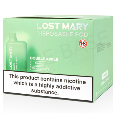 Double Apple Lost Mary BM600 Disposable Vape