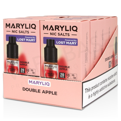 Double Apple Nic Salt E-Liquid by Maryliq