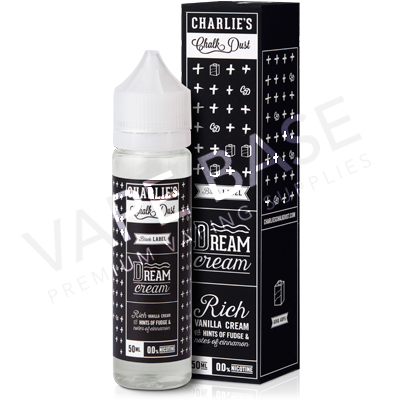 Dream Cream E-Liquid by Charlie's Chalk Dust 50ml