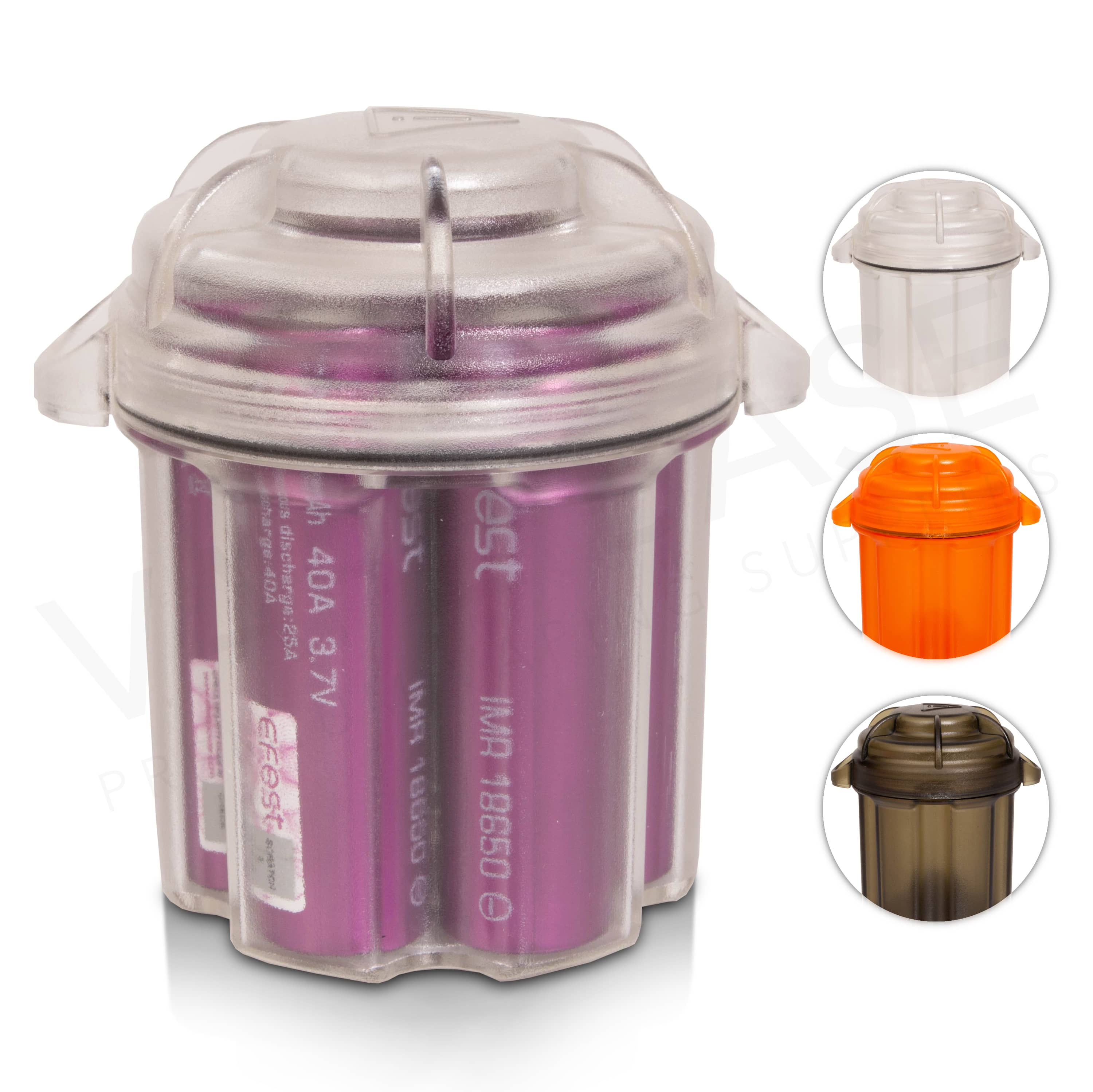 Efest Super Waterproof Vape Battery Case 6 X 18650 Vape Battery