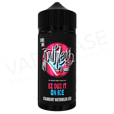 Ez Duz It On Ice Shortfill E-Liquid by Ruthless 100ml
