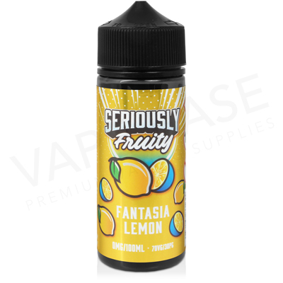 Fantasia Lemon Shortfill E-Liquid by Seriously Fruity 100ml