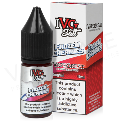 Frozen Cherries Nic Salt E-Liquid by IVG Salts