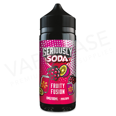 Fruity Fusion Shortfill E-Liquid by Seriously Soda 100ml