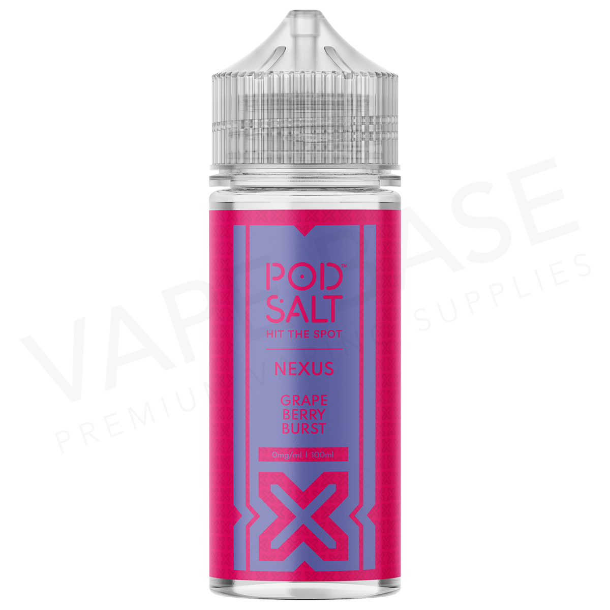 Grape Berry Burst Shortfill E-Liquid by Pod Salt Nexus 100ml