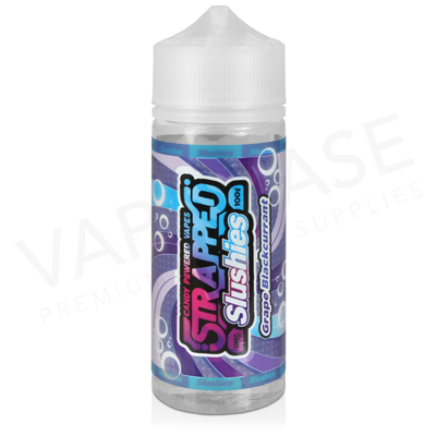Grape Blackcurrant E-liquid by Strapped Slushies 100ml