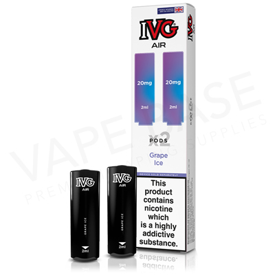 Grape Ice IVG Air Prefilled Pod