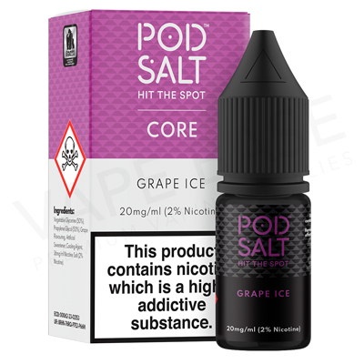 Grape Ice Nic Salt E-Liquid by Pod Salt