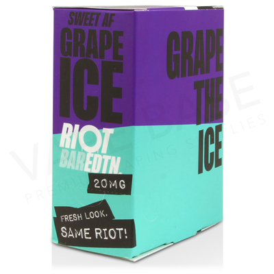 Grape Ice Nic Salt E-Liquid by Riot Bar Edition