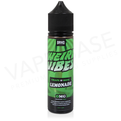 Grape & Hops Shortfill E-Liquid by Weird Vibes 50ml