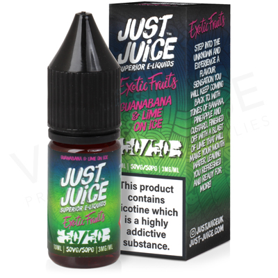 Guanabana & Lime On Ice E-Liquid by Just Juice