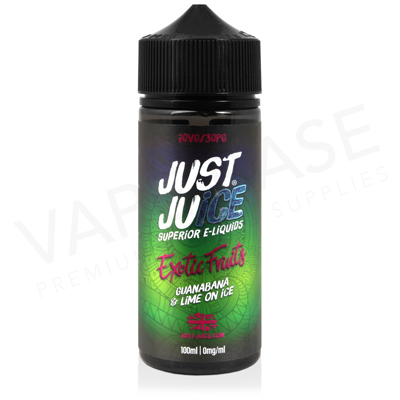 Guanabana & Lime On Ice Shortfill E-Liquid by Just Juice 100ml