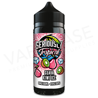 Guava Kiwi Ice Shortfill E-Liquid by Seriously Tropical 100ml