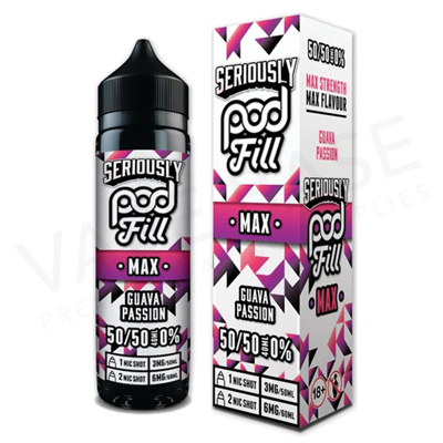 Guava Passion E-Liquid by Seriously Pod Fill Max