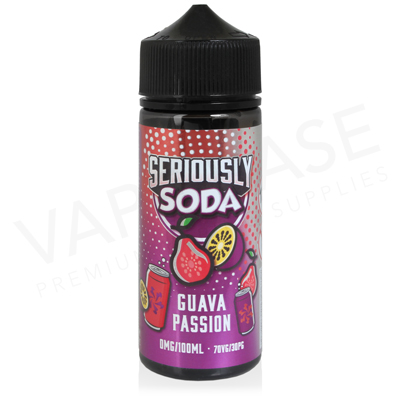 Guava Passion Shortfill E-Liquid by Seriously Soda 100ml