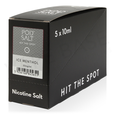 Ice Menthol Nicotine Salt E-Liquid by Pod Salt