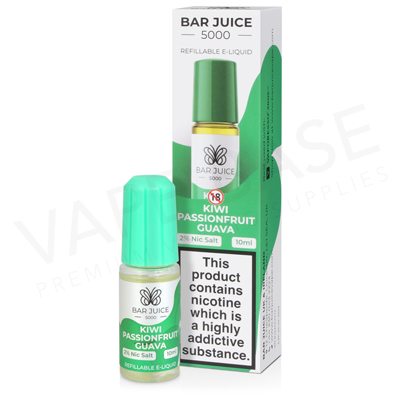 Kiwi Passionfruit Guava E-Liquid by Bar Juice 5000