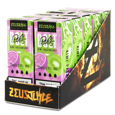 **Discontinued** Kiwi Passionfruit Nic Salt E-Liquid by Bolt
