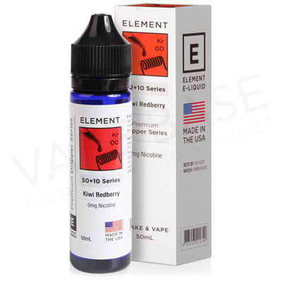 Kiwi Redberry Dripper E-Liquid By Element 50ml